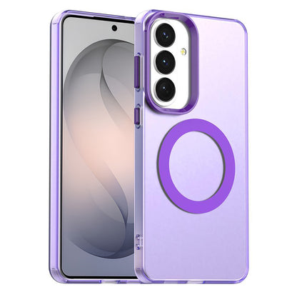 Coque MagSafe pour Samsung Galaxy S26 FE S741, Techsuit, CandyCase, violette