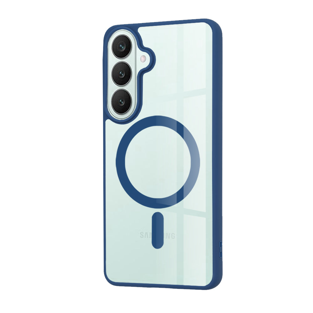 MagSafe-Hülle für Samsung Galaxy S26 FE S741, Techsuit, Pro, Blau