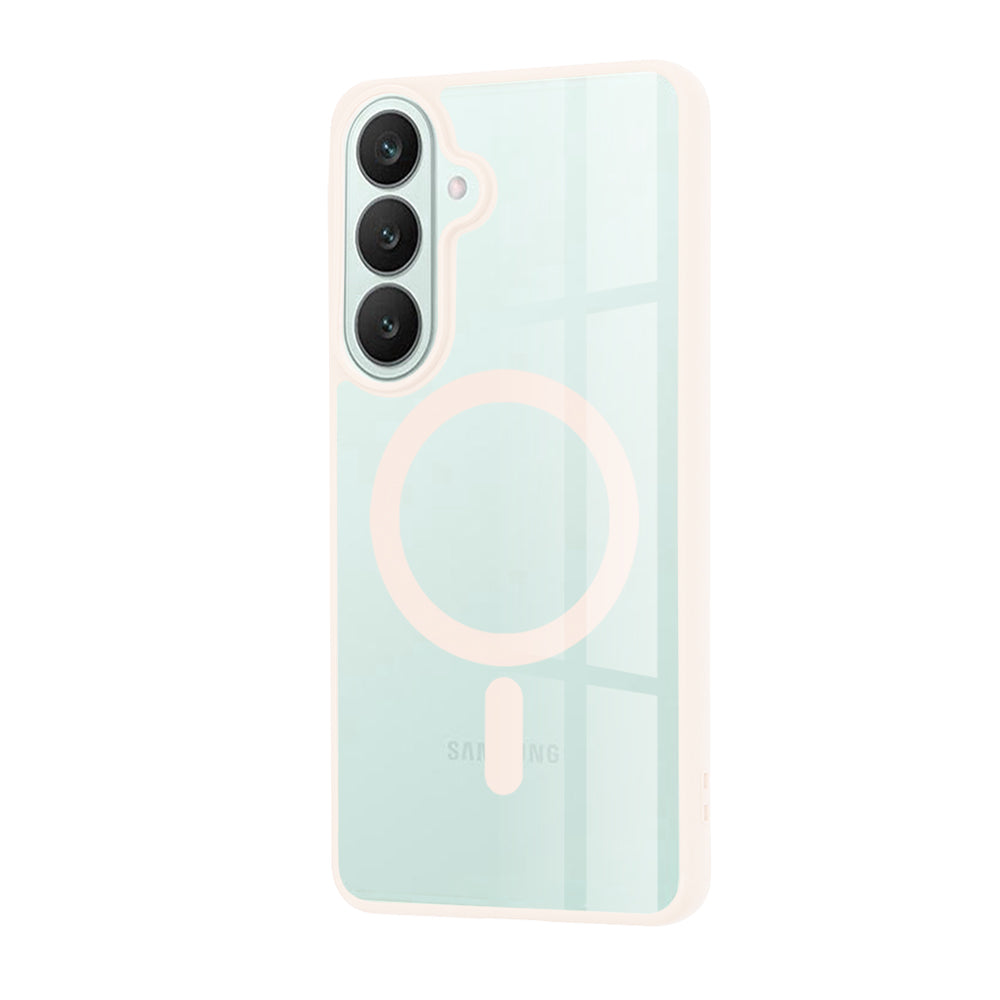 MagSafe-Hülle für Samsung Galaxy S26 FE S741, Techsuit, Pro, Rosa