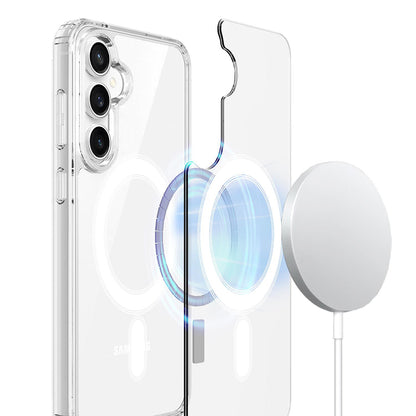 MagSafe-Hülle für Samsung Galaxy S26 FE S741, Techsuit, Pro, transparent
