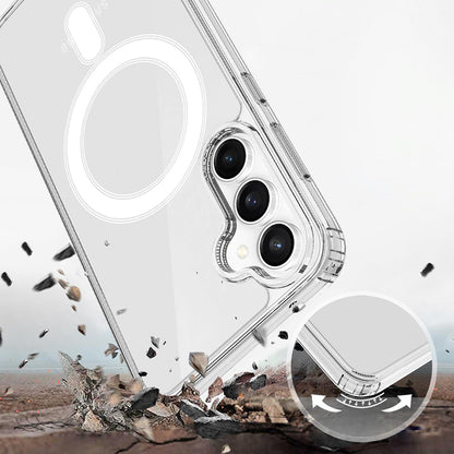MagSafe-Hülle für Samsung Galaxy S26 FE S741, Techsuit, Pro, transparent