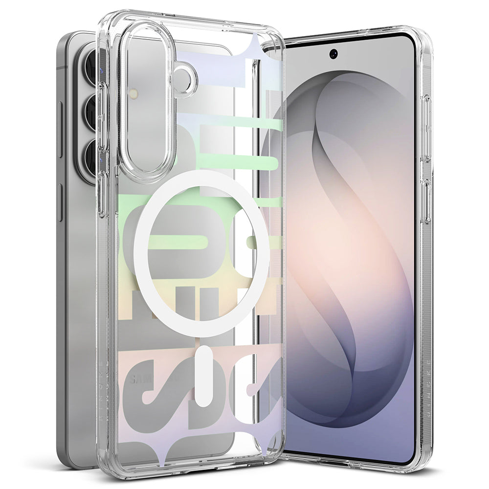 Coque MagSafe pour Samsung Galaxy S26 Plus S947, Ringke, Fusion Seoul, Transparente
