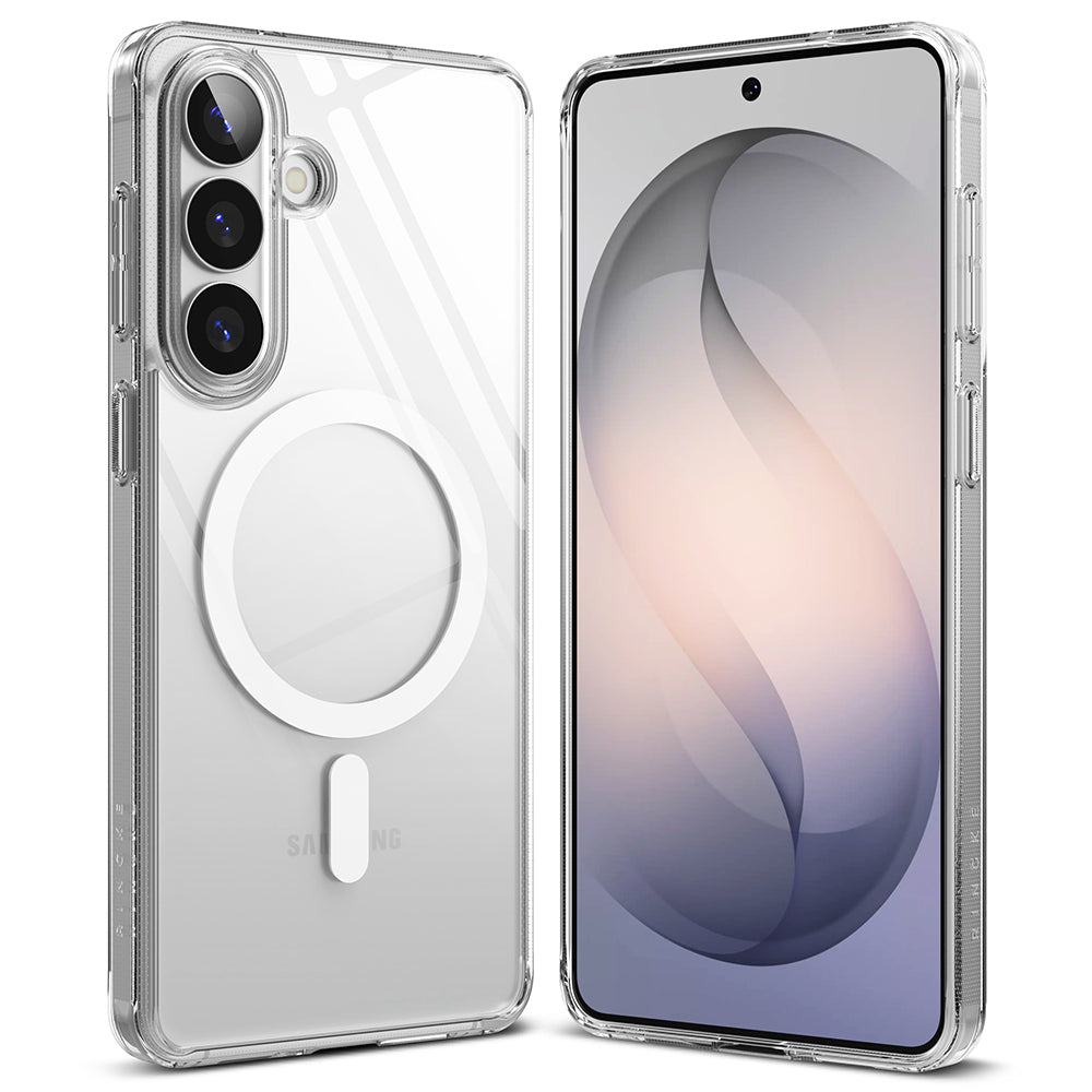 Coque MagSafe pour Samsung Galaxy S26 Plus, Ringke, Fusion, Transparente