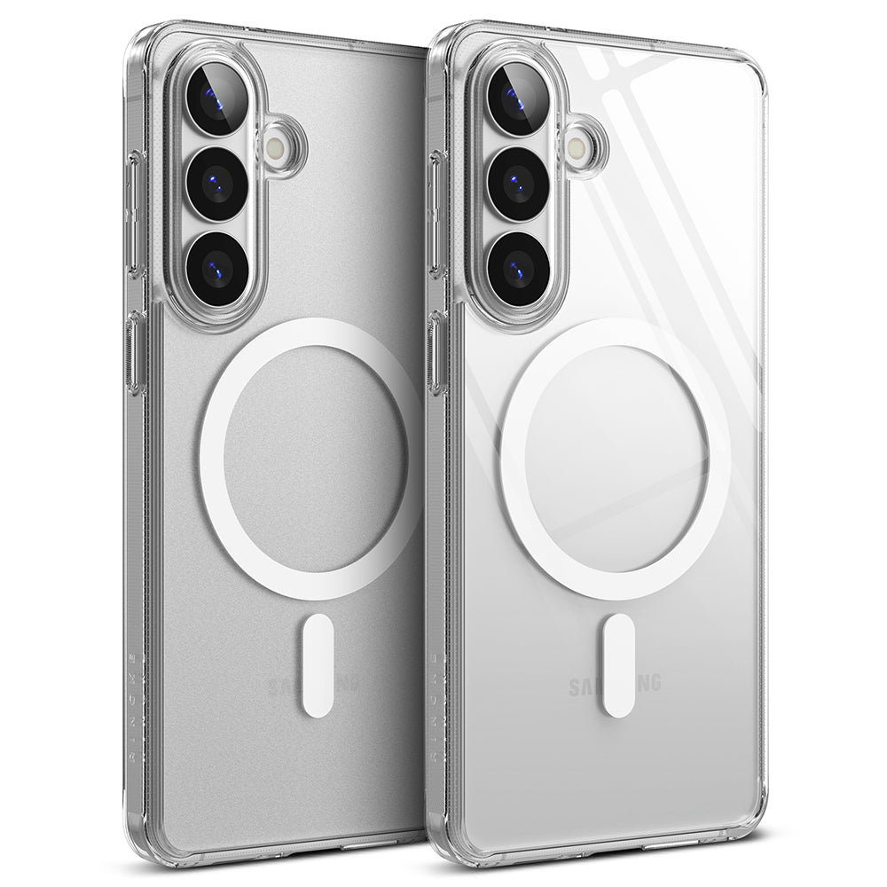 Coque MagSafe pour Samsung Galaxy S26 Plus, Ringke, Fusion, Transparente