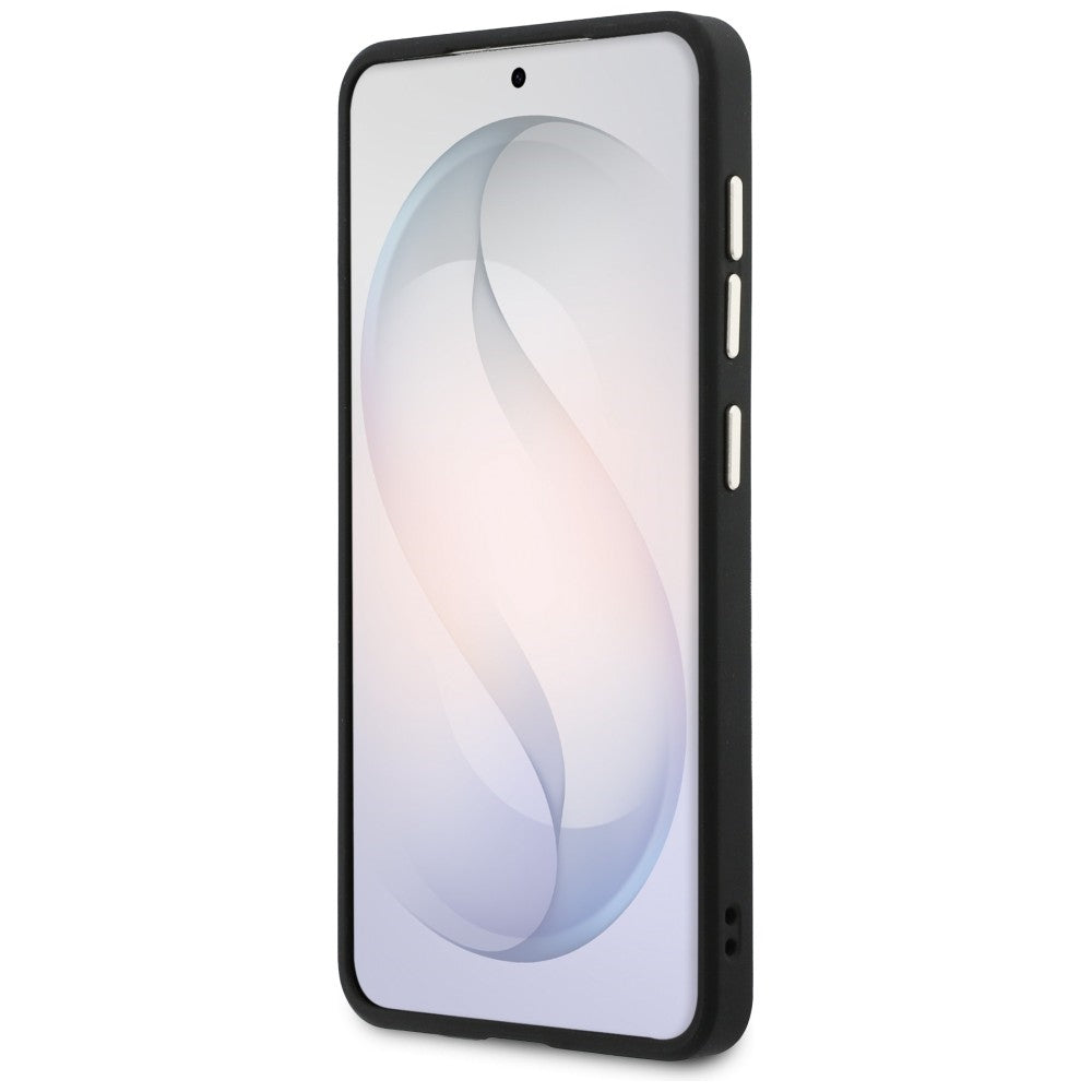 MagSafe Hülle für Samsung Galaxy S26 Plus S947, Guess, 4G Embossed Ring, Braun