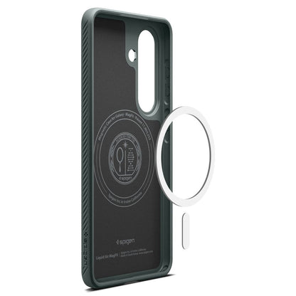 Étui MagSafe pour Samsung Galaxy S26 Plus S947, Spigen, Liquid Air, Vert ACS10706
