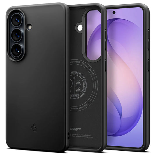 Housse MagSafe pour Samsung Galaxy S26 Plus S947, Spigen, Thin Fit, Noire ACS11395