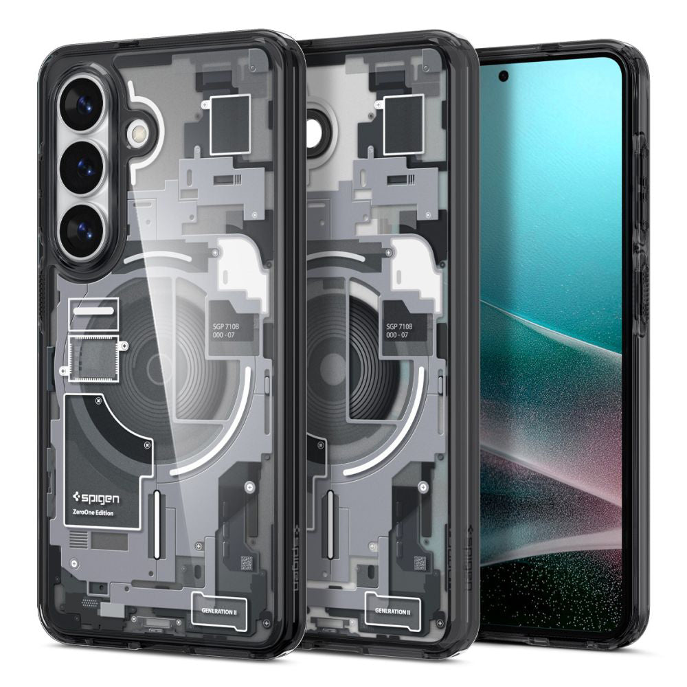 MagSafe hoesje voor Samsung Galaxy S26 Plus S947, Spigen, Ultra Hybrid Zero One, Zwart ACS10711