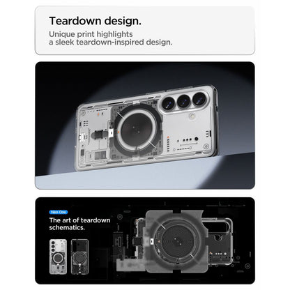 MagSafe Hülle für Samsung Galaxy S26 Plus S947, Spigen, Ultra Hybrid Neo One, Transparent ACS11212