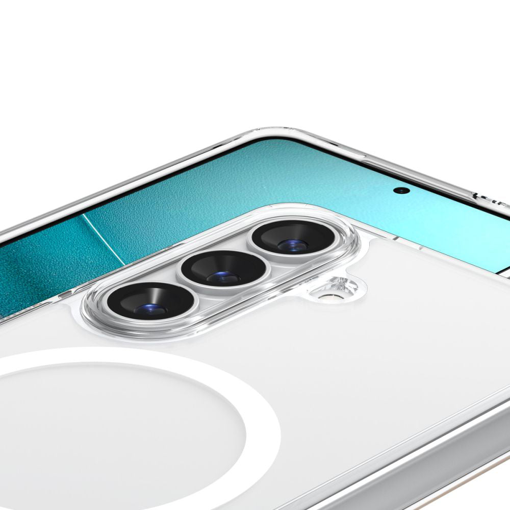 Étui MagSafe pour Samsung Galaxy S26 Plus S947, Spigen, Ultra Hybrid, Transparent Blanc ACS10709