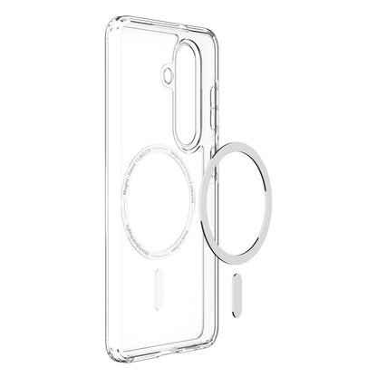 Étui MagSafe pour Samsung Galaxy S26 Plus S947, Spigen, Ultra Hybrid, Transparent Blanc ACS10709