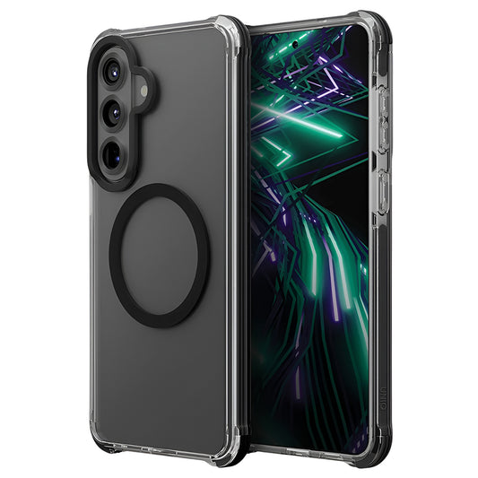 MagSafe Hülle für Samsung Galaxy S26 Plus S947, UNIQ, Combat MagClick, Schwarz