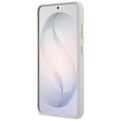 MagSafe hoesje voor Samsung Galaxy S26 S942, Guess, Rhinestone Round Logo, Beige