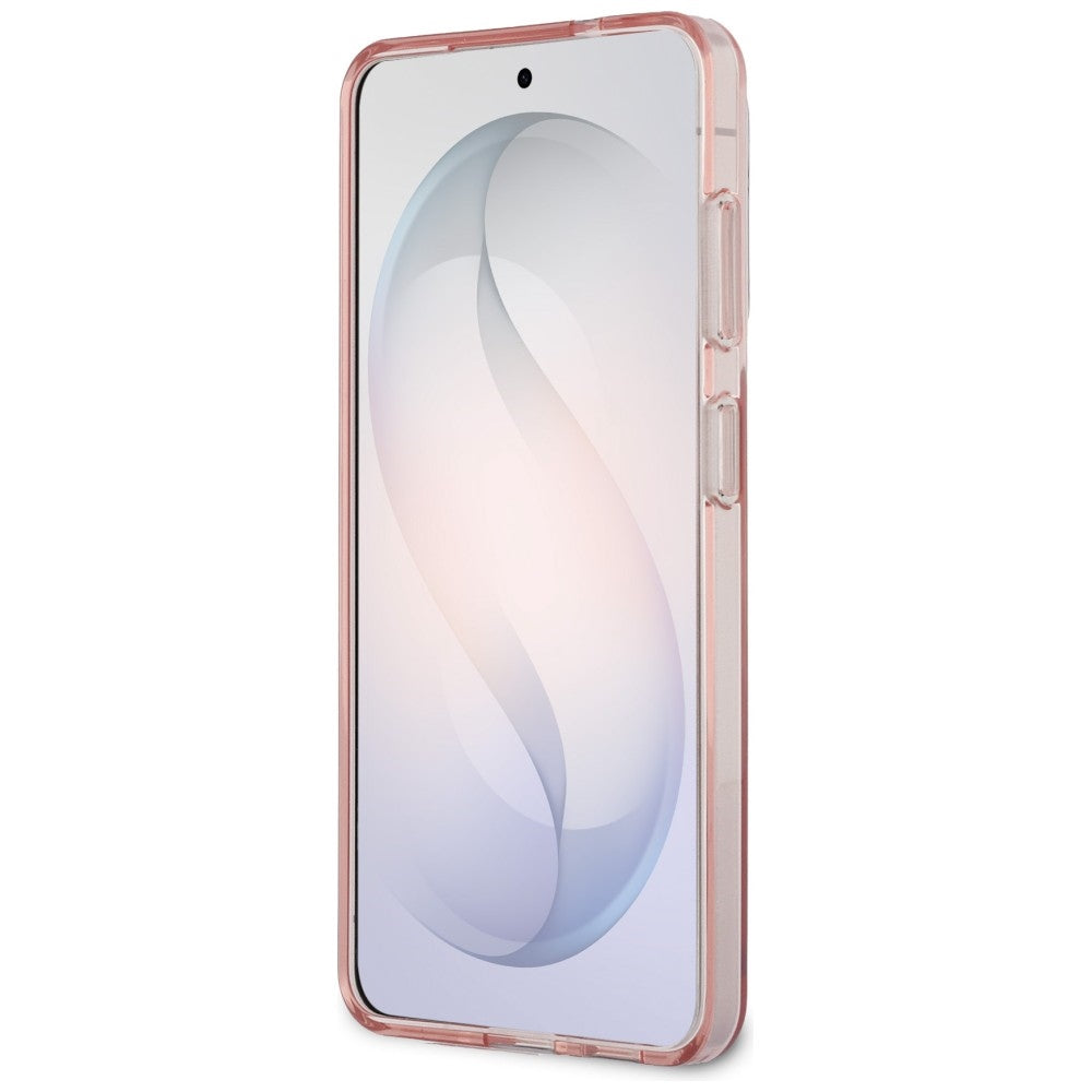 MagSafe Hülle für Samsung Galaxy S26 S942, Karl Lagerfeld, IML Choupette Peekaboo Logo, Rosa