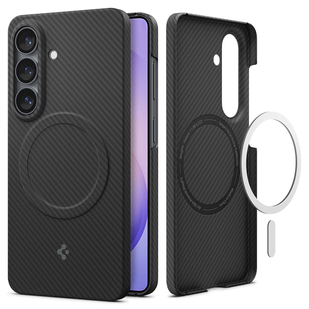 MagSafe Case for Samsung Galaxy S26 S942, Spigen, Air Skin, Black
