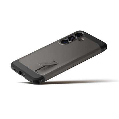 MagSafe hoesje voor Samsung Galaxy S26 S942, Spigen, Tough Armor, Grijs ACS10739