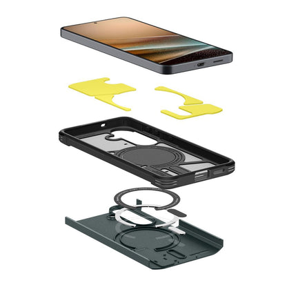 MagSafe Hülle für Samsung Galaxy S26 S942, Spigen, Tough Armor, Grün ACS10740