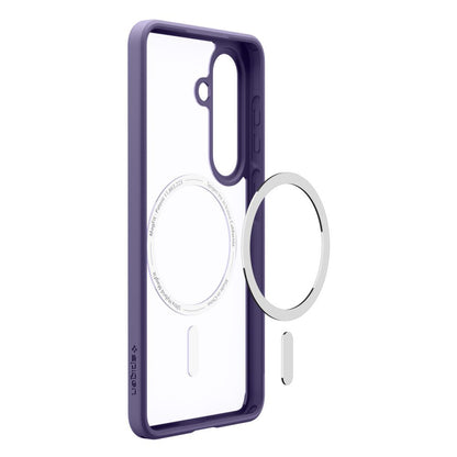Coque MagSafe pour Samsung Galaxy S26 S942, Spigen, Ultra Hybrid, Violet Foncé ACS11220