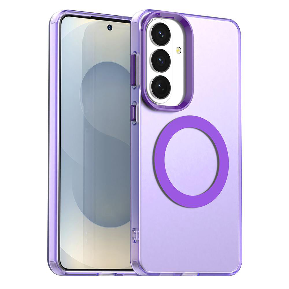 Housse MagSafe pour Samsung Galaxy S26 S942, Techsuit, CandyCase, Violet