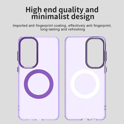 Housse MagSafe pour Samsung Galaxy S26 S942, Techsuit, CandyCase, Violet