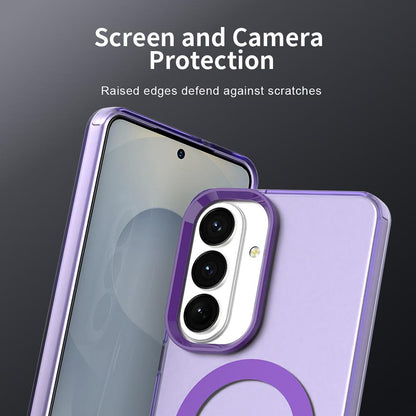 Housse MagSafe pour Samsung Galaxy S26 S942, Techsuit, CandyCase, Violet