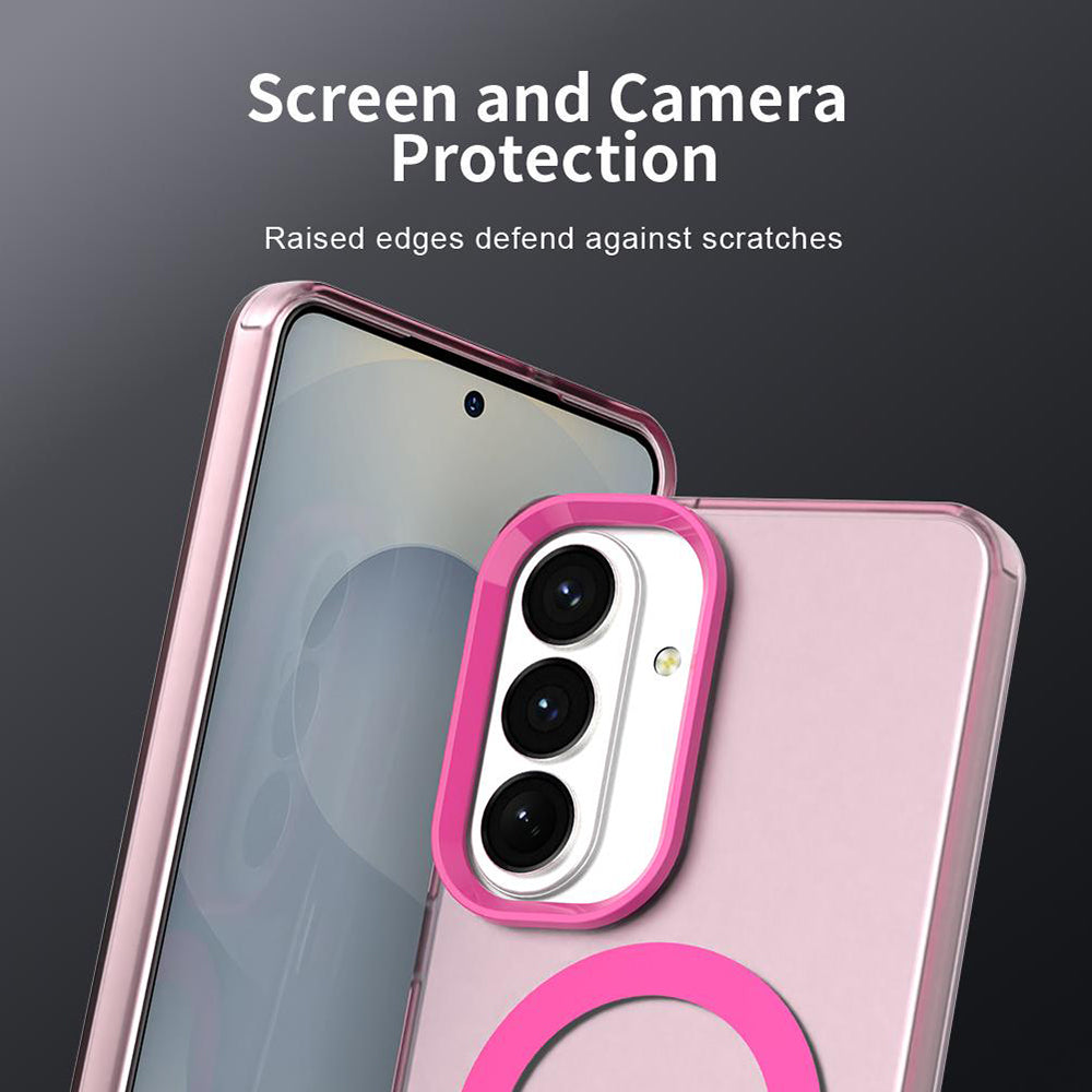 Housse MagSafe pour Samsung Galaxy S26 S942, Techsuit, CandyCase, Rose