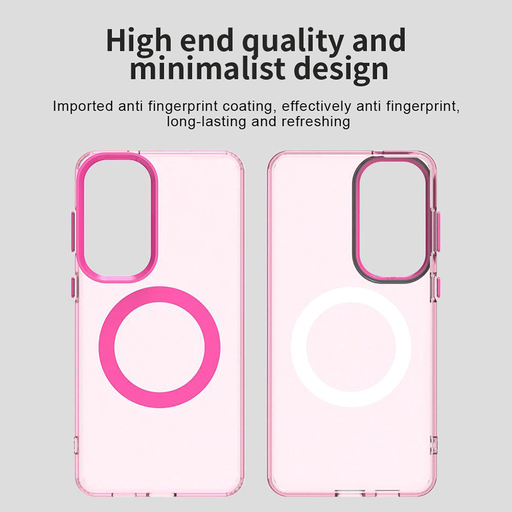 Housse MagSafe pour Samsung Galaxy S26 S942, Techsuit, CandyCase, Rose