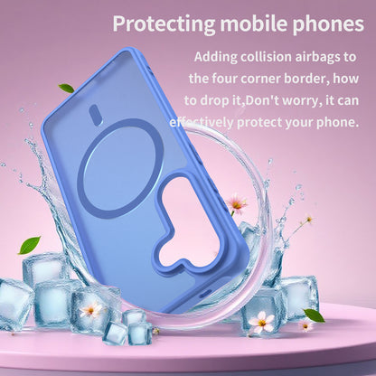 MagSafe Case for Samsung Galaxy S26, Techsuit, HaloFrost II, Blue