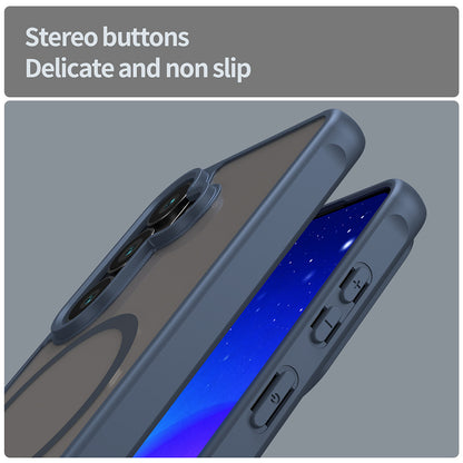 MagSafe hoesje voor Samsung Galaxy S26, Techsuit, HaloFrost II, Marineblauw