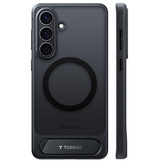 MagSafe Hülle für Samsung Galaxy S26, Torras, Pstand, Schwarz