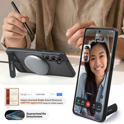 MagSafe Case for Samsung Galaxy S26, Torras, Pstand, Black