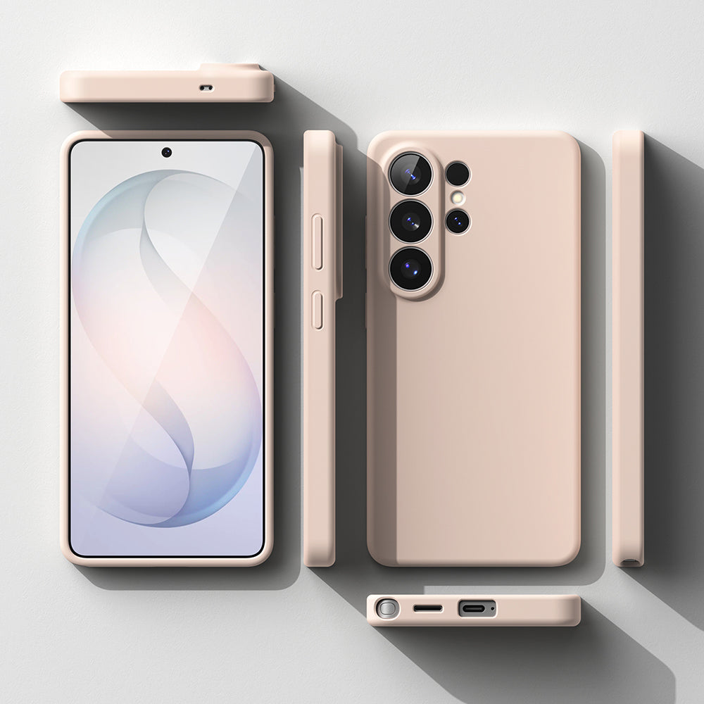 MagSafe hoesje voor Samsung Galaxy S26 Ultra, Ringke, Siliconen, Roze