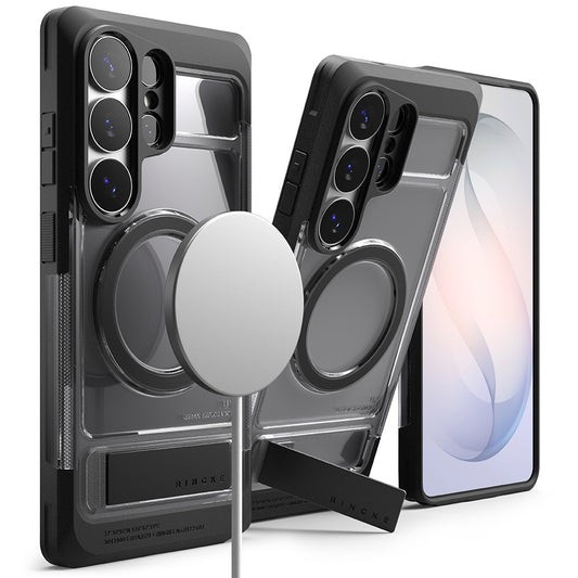 MagSafe hoesje voor Samsung Galaxy S26 Ultra, Ringke, UX, Rookkleurig