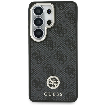 MagSafe Hülle für Samsung Galaxy S26 Ultra S948, GUESS, 4G Big Rhinestone Triangle Strap, Schwarz