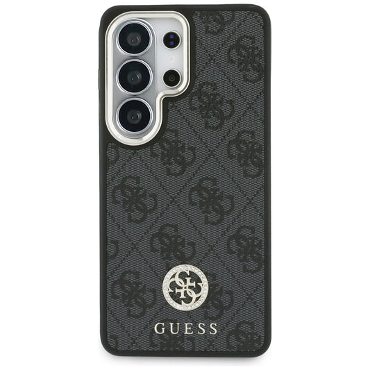 MagSafe hoesje voor Samsung Galaxy S26 Ultra S948, GUESS, 4G Big Rhinestone Triangle Strap, Zwart