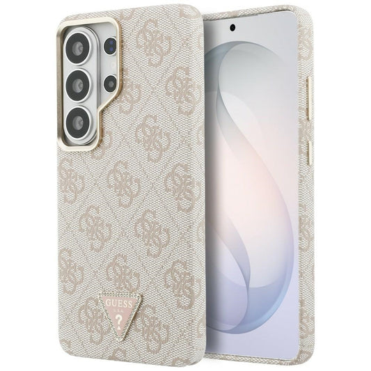 MagSafe hoesje voor Samsung Galaxy S26 Ultra S948, Guess, 4G Triangle Logo, Roze