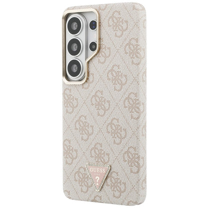 MagSafe hoesje voor Samsung Galaxy S26 Ultra S948, Guess, 4G Triangle Logo, Roze