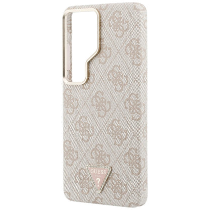 MagSafe hoesje voor Samsung Galaxy S26 Ultra S948, Guess, 4G Triangle Logo, Roze