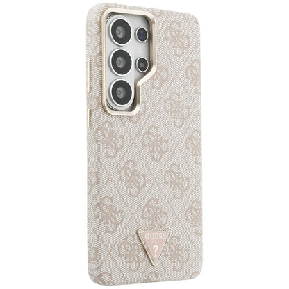 MagSafe hoesje voor Samsung Galaxy S26 Ultra S948, Guess, 4G Triangle Logo, Roze