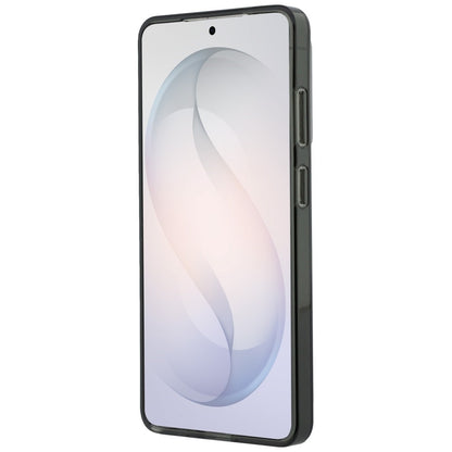 Étui MagSafe pour Samsung Galaxy S26 Ultra S948, Guess, logo triangle dégradé IML, Noir