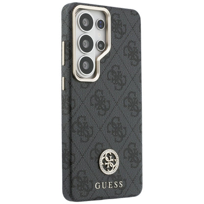 MagSafe hoes voor Samsung Galaxy S26 Ultra S948, Guess, Strass Round Logo, Zwart