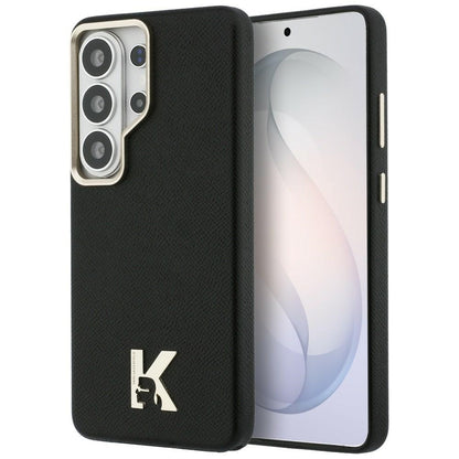 Coque MagSafe pour Samsung Galaxy S26 Ultra S948, Karl Lagerfeld, logo Karl Head, Noire