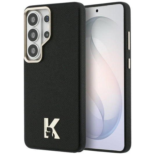 Coque MagSafe pour Samsung Galaxy S26 Ultra S948, Karl Lagerfeld, logo Karl Head, Noire