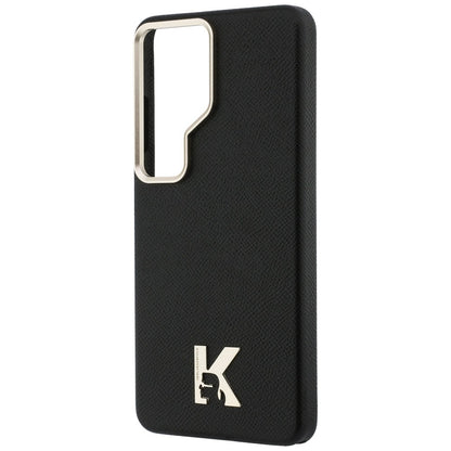 Coque MagSafe pour Samsung Galaxy S26 Ultra S948, Karl Lagerfeld, logo Karl Head, Noire