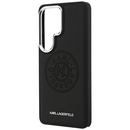 MagSafe Case for Samsung Galaxy S26 Ultra S948, Karl Lagerfeld, Karl Round Point Logo, Black