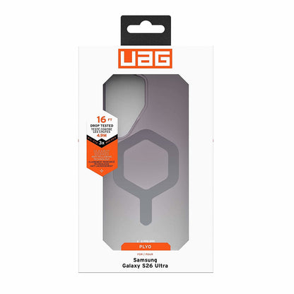 Coque MagSafe pour Samsung Galaxy S26 Ultra S948, Urban Armor Gear, Plyo, Noir Transparent