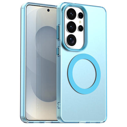 Housse MagSafe pour Samsung Galaxy S26 Ultra S948, Techsuit, CandyCase, Bleue