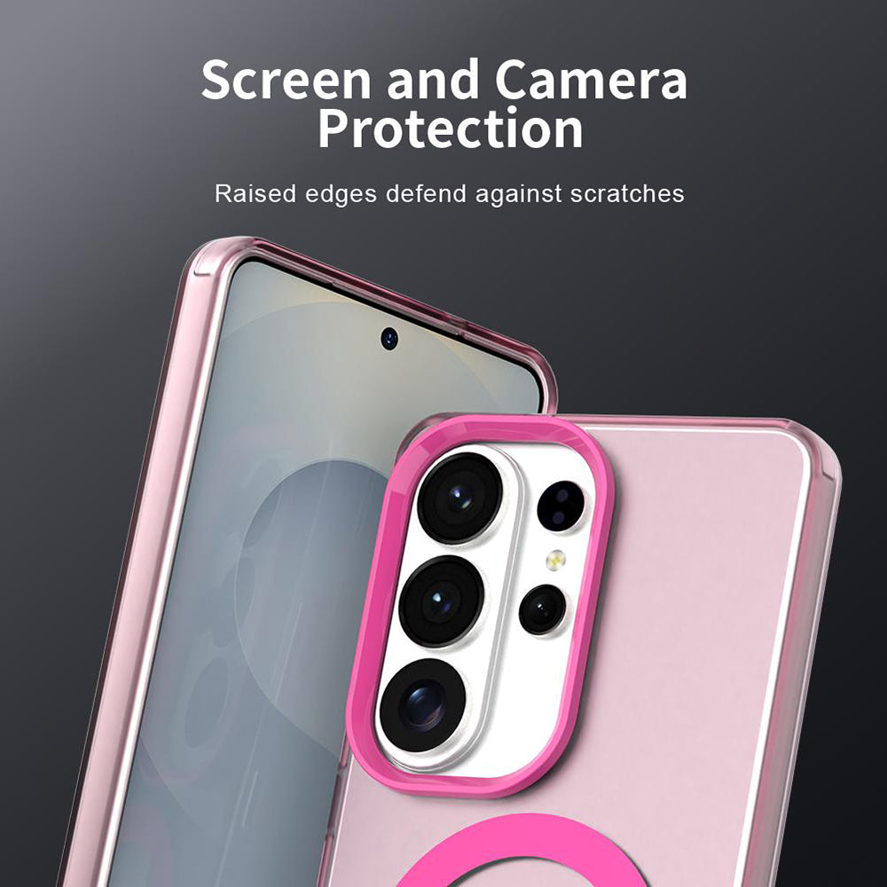 MagSafe Hülle für Samsung Galaxy S26 Ultra S948, Techsuit, CandyCase, Rosa