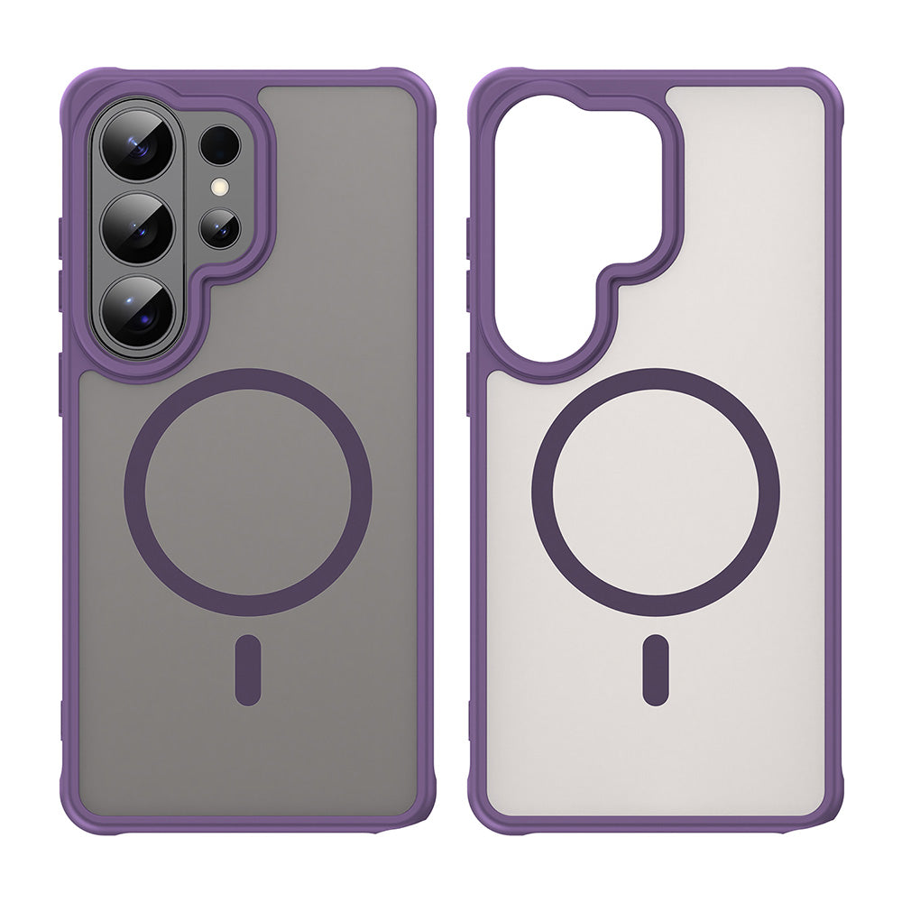 Étui MagSafe pour Samsung Galaxy S26 Ultra, Techsuit, HaloFrost II, Mauve