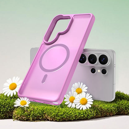 MagSafe Hülle für Samsung Galaxy S26 Ultra S948, Techsuit, HaloFrost II, Orange